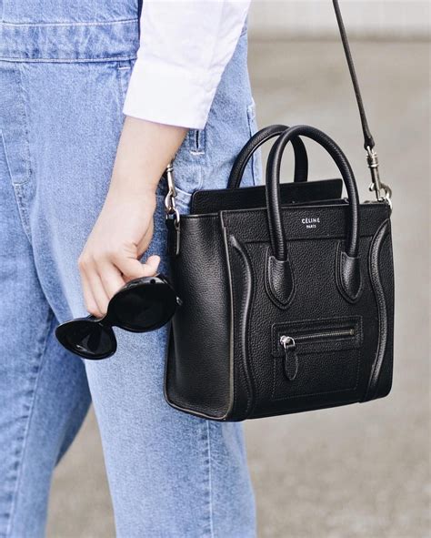 celine luggage phantom tote|Celine mini luggage tote bag.